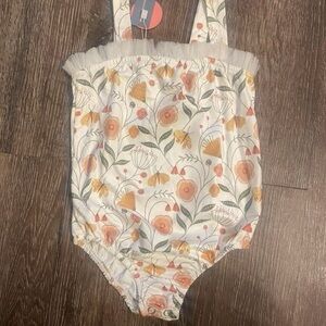 Floral Print Kids Bodysuit